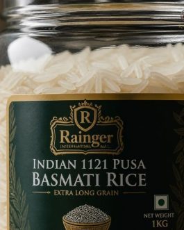 Premium 1121 Pusa Basmati Rice from Haryana India | Aromatic & Healthy | per KG | Rainger International