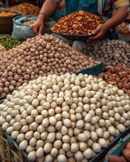 Indian Fox Nuts Makhana 6 Suta 19mm+ Raw | Premium Export Quality | per KG
