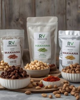 Indian Fox Nuts Makhana 4 Suta 12mm+ Raw | Premium Export Quality | per KG