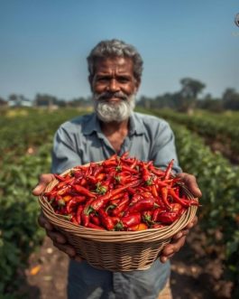 Authentic Teja Red Chilli Pepper – Premium Export Grade Indian Spice | per KG | Rainger International