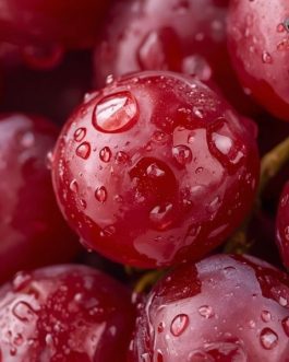 Premium Indian Flame Seedless Grapes from Maharashtra India | 4.5 KG Box | Rainger International
