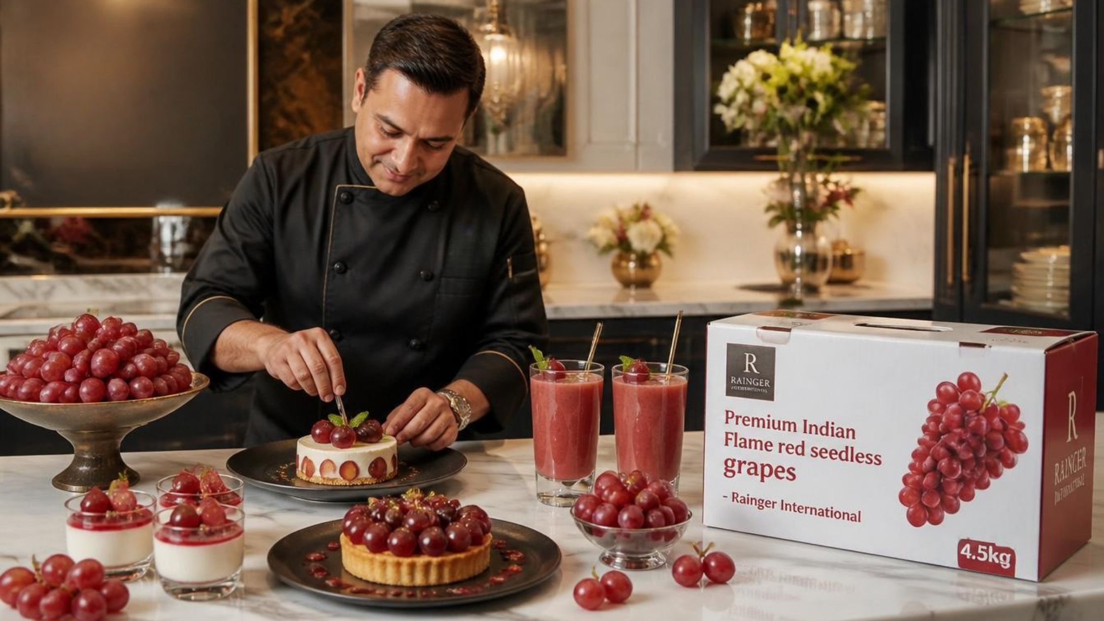 Demand for Flame Seedless grapes continues to grow rapidly across GCC countries, Europe, Southeast Asia, and premium retail fruit markets due to increasing healthy snack consumption and rising demand for visually attractive seedless grape varieties.