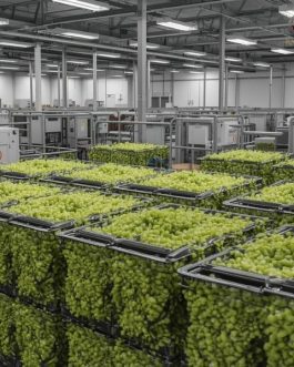 Premium Indian Seedless Super Sonaka Grapes from Maharashtra India | 4.5 KG Box | Rainger International